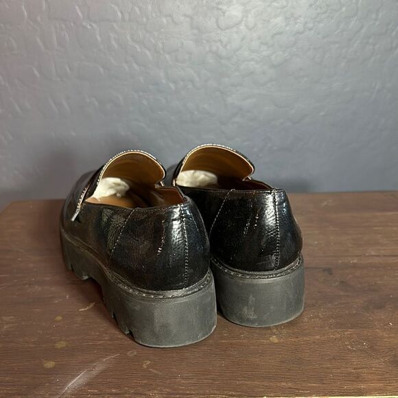 Black Leather Loafers - Picture 4 of 7